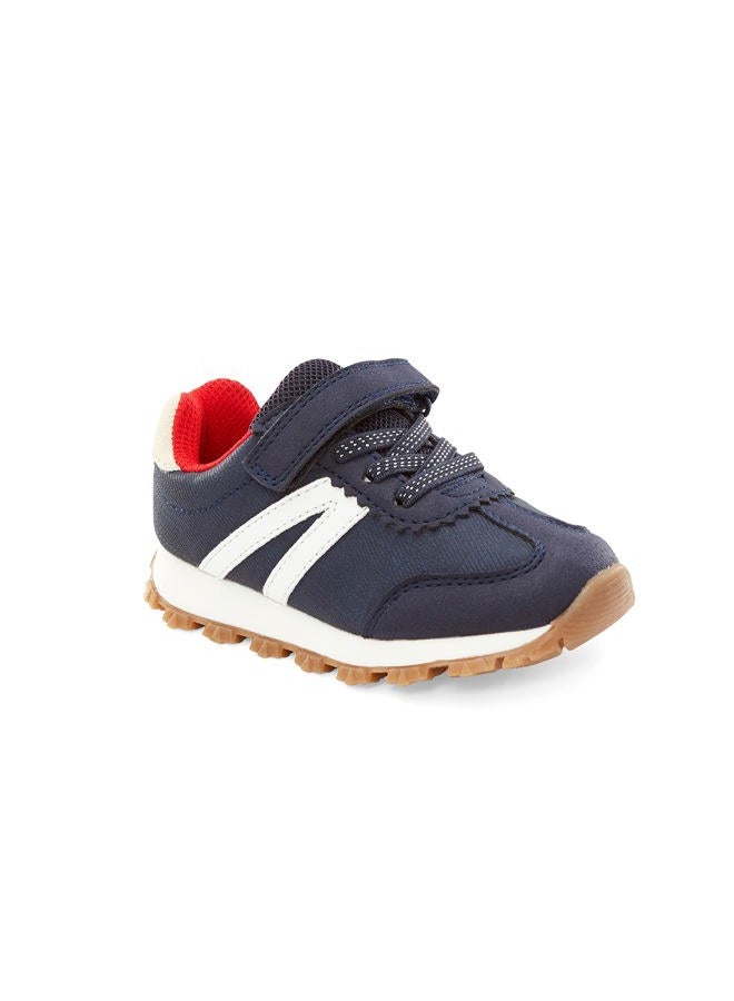 Simple Joys by Carter's Kids Bailey Athletic Sneaker Running Shoe, Navy, 5 US Unisex Toddler - Image 1