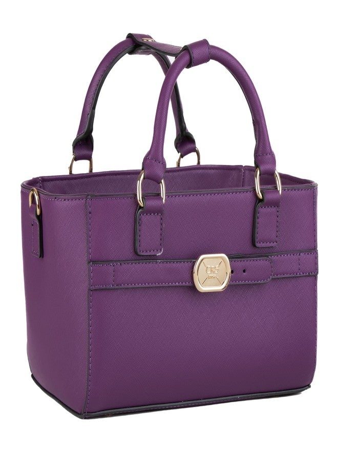 CRS Cross Rink Side Tote. Ice Skating Accessory Bag-Figure Skating, Roller, Inline Skaters, Dance, Cheer.Organizes Guards Water Bottle Phone (Rink Side Tote, Purple Violet) - Image 1