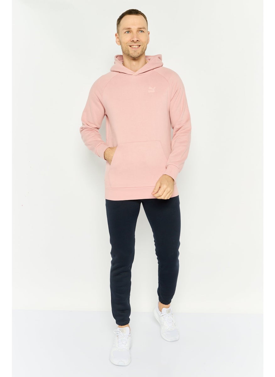 Men Sportswear Fit Long Sleeves Outdoor Hoodie, Pink - pzsku/Z6F75612BBA36133CF04AZ/45/_/1738161547/0b20942b-d6d4-4e84-acb8-c4e9eada5a8b