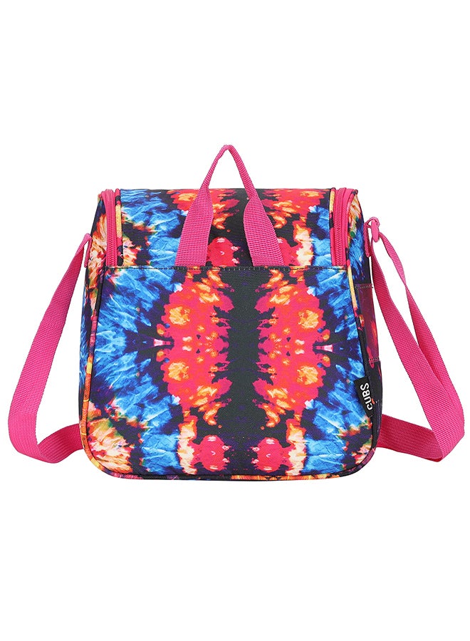 CUBS Tie Dyed Waterproof lunch bag with adjustable shoulder strap carrying your favorite meals to school, work or while traveling  - Image 2
