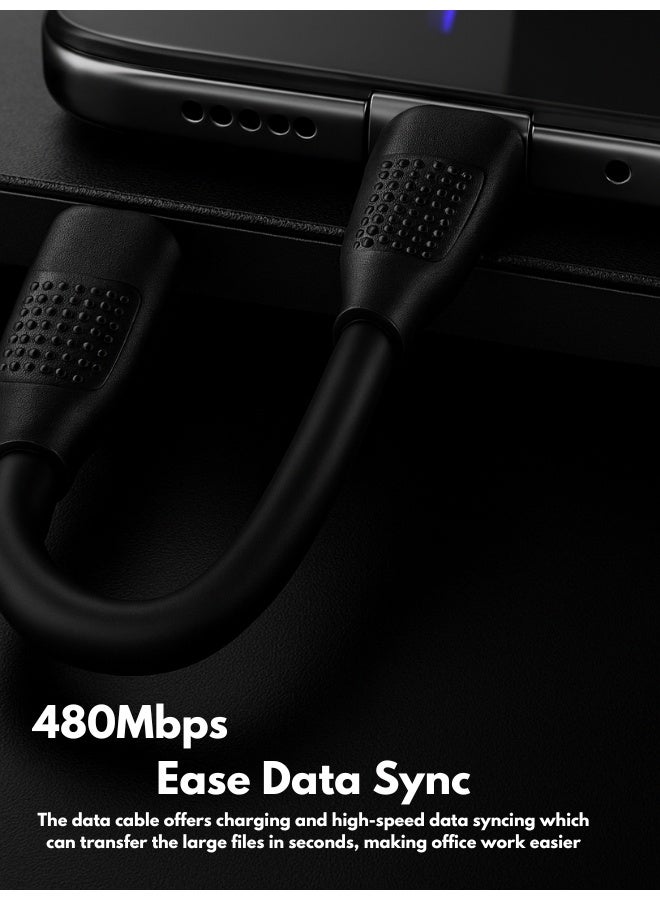 USB-C to C-Type PD Cable – Fast Charging, Durable Nylon Braiding, Safe Power Delivery, Reliable & Efficient for Daily Use - Image 5