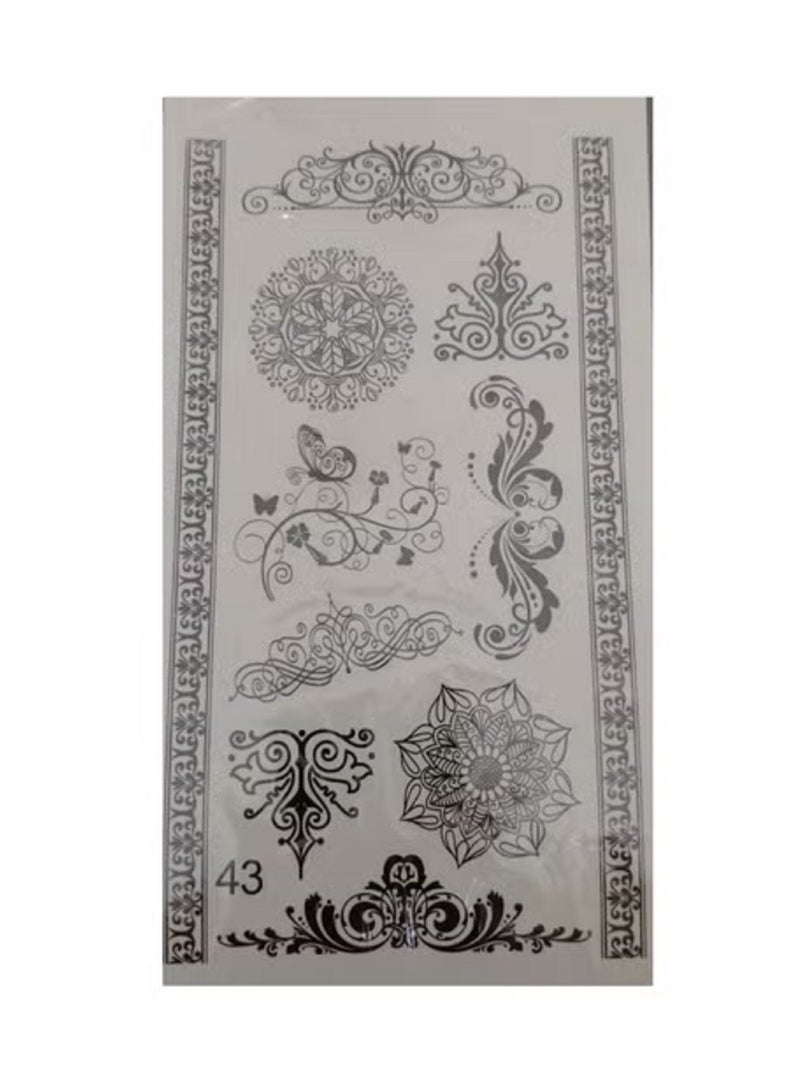 ملصقات وشم مؤقتة بتصاميم جميلة - Image 2