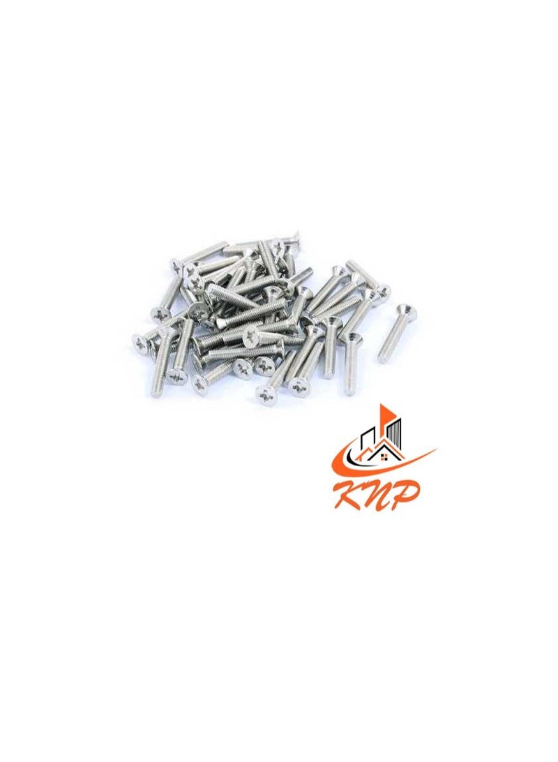 KNP KNP Countersunk Machine Screws - Pack of 200 (M3 x 25mm)  - Image 2
