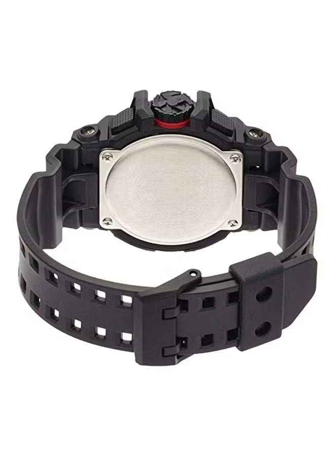 Casio G Shock Mens Quartz Sport Watch, Analog Digital and Resin GA-400-1BDR - Image 4