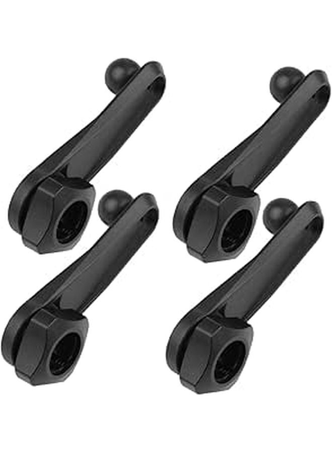 4Pcs Car Air Vent Phone Mount With 360 Rotatable Extension Rods Replacement Poles - Image 1