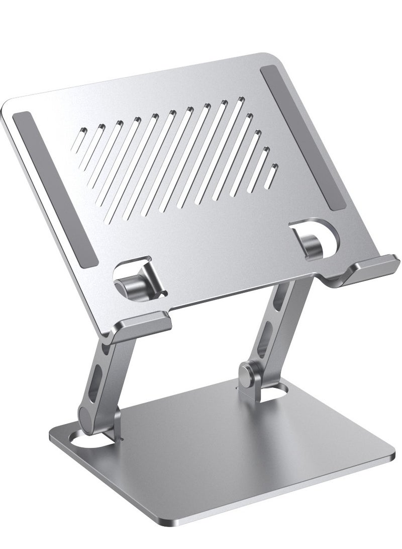 General Metal iPad Stand Foldable iPad Holder Angle Adjustable Tablet Stand Tablet Holder for Desk Compatible with All 4.7-12.9'' Tablets iPad Pro iPad Air iPad Mini Galaxy Tab S8 Ultra Tab  - Image 2