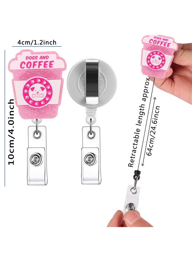 Tamhoo 10Pcs Funny Badge Reels Retractable Badge Holdersid Badge Holder Retractable Clipcute Badge Reel Retractable Lanyards For Id Badges Perfect For Men & Women Coworkers - Image 4