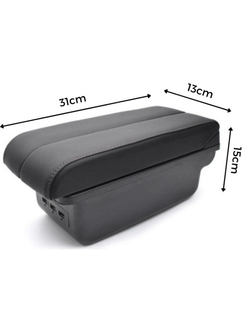 Point Marketing - Dacia Duster 2019-2023 No Drilling, No Screws, Armrest Armrest - Image 1
