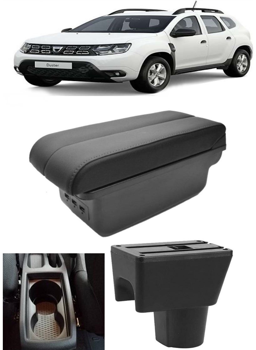 Point Marketing - Dacia Duster 2019-2023 No Drilling, No Screws, Armrest Armrest - Image 1