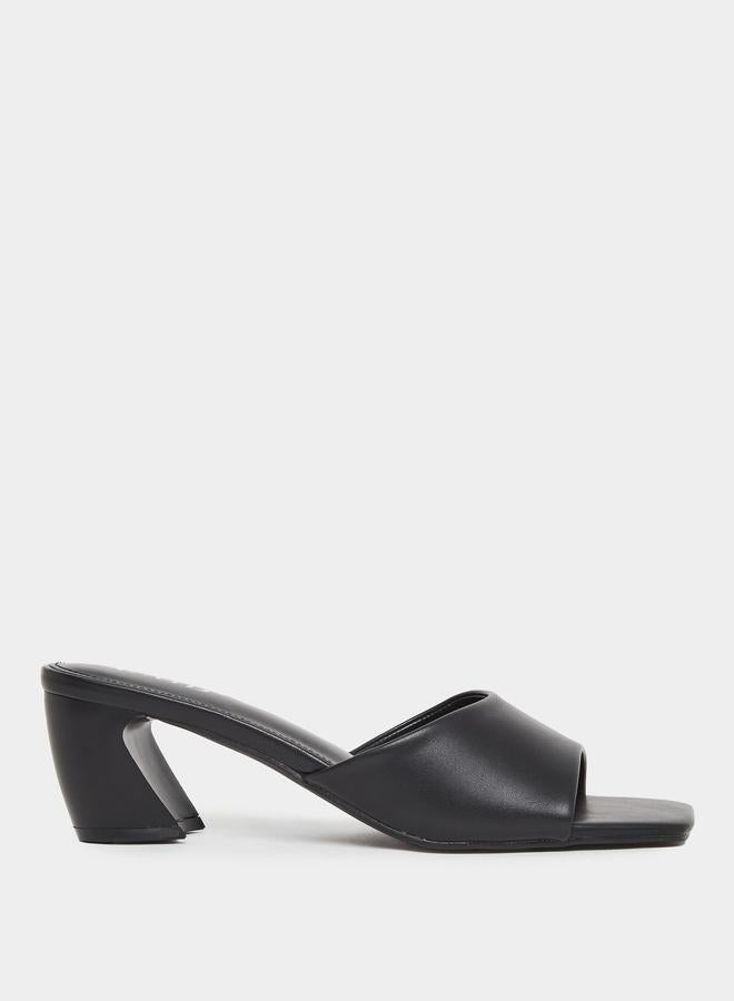 Raid Saanvi Block Heel Mules - Image 1