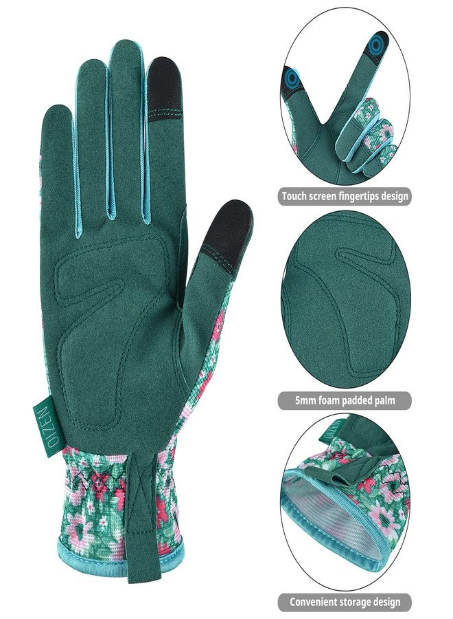 OIZEN Gardening Gloves for Women and Men, 1 Pair of Thorn Proof Garden Gloves, Rose Picking Gloves for Yard, Size Large - Image 3