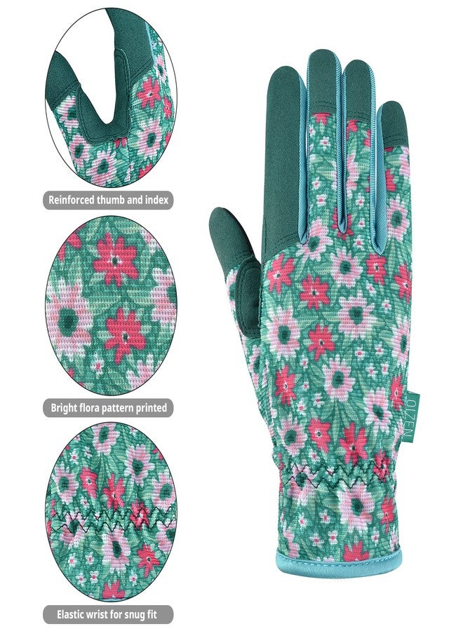 OIZEN Gardening Gloves for Women and Men, 1 Pair of Thorn Proof Garden Gloves, Rose Picking Gloves for Yard, Size Large - Image 2