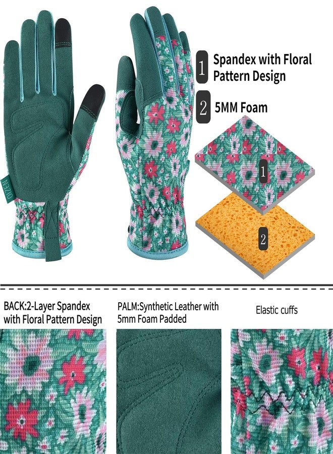 OIZEN Gardening Gloves for Women and Men, 1 Pair of Thorn Proof Garden Gloves, Rose Picking Gloves for Yard, Size Large - Image 4