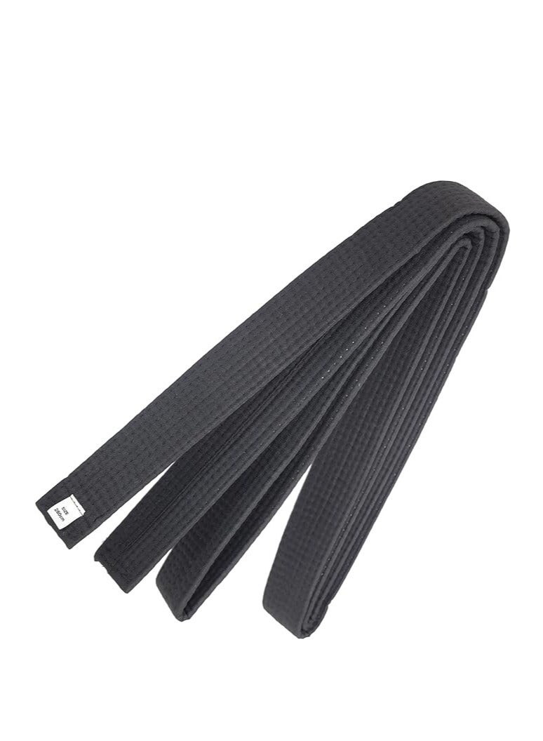 حزام قماشي للفنون القتالية باللون الاسود - Image 2