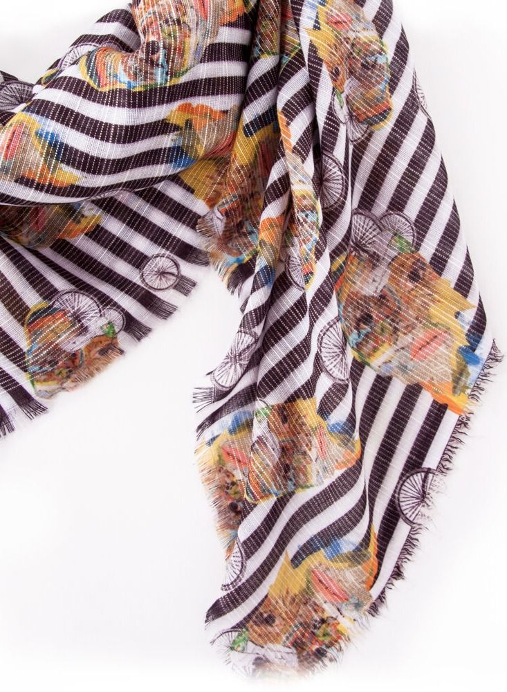 Biggdesign Shawl Women  Wrap Special Design Multi Functional Usage - Image 2