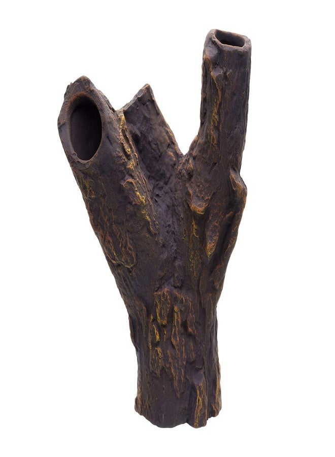 Plecoceramics ديكورات سيراميكية لأحواض السمك من Plecoceramics، كهف بيتا، ديكور حجري - ديكور مخبأ لحوض أسماك الزينة، مناسب لتربية أسماك السيكلد، ألعاب بليكو بيتا، مخبأ (Snag) - Image 4