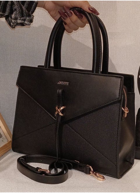 Women's shoulder bag with dimensions and sizes suitable for storage