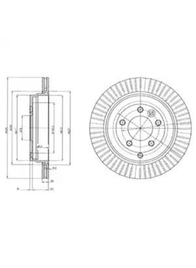 دلفي هوبات الفرامل / الدوار -  BG4020