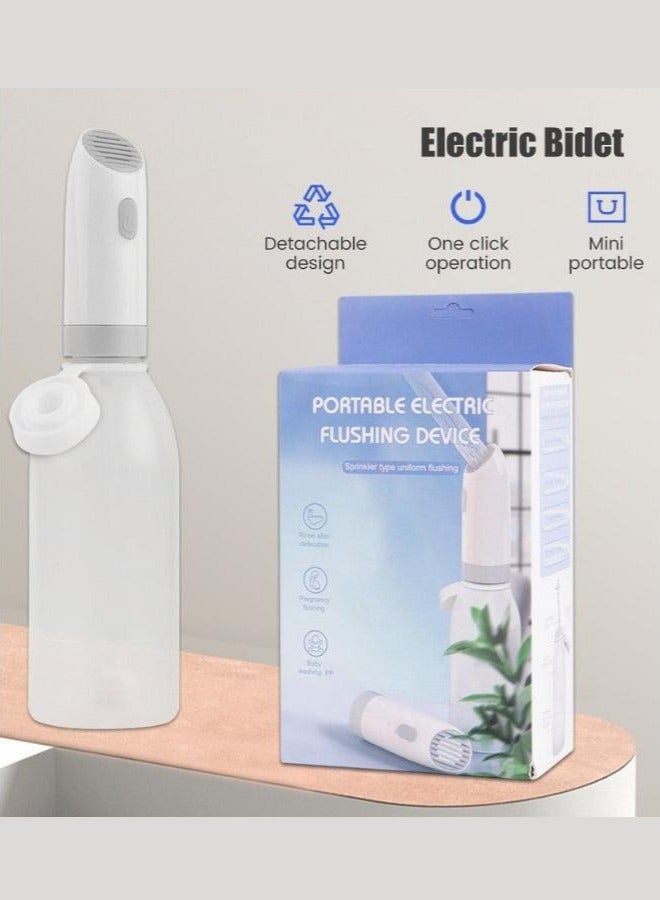 Portable Travel Bidet,Electric Bidet with 400ml Water Bottle,4 Spray Modes, Premium Travel Shattaf,High-Pressure Handheld Electric Bidet Sprayer for Personal Hygiene, Rechargeable Compact Portable - Ideal for Home, Office & Outdoor Use - Image 5