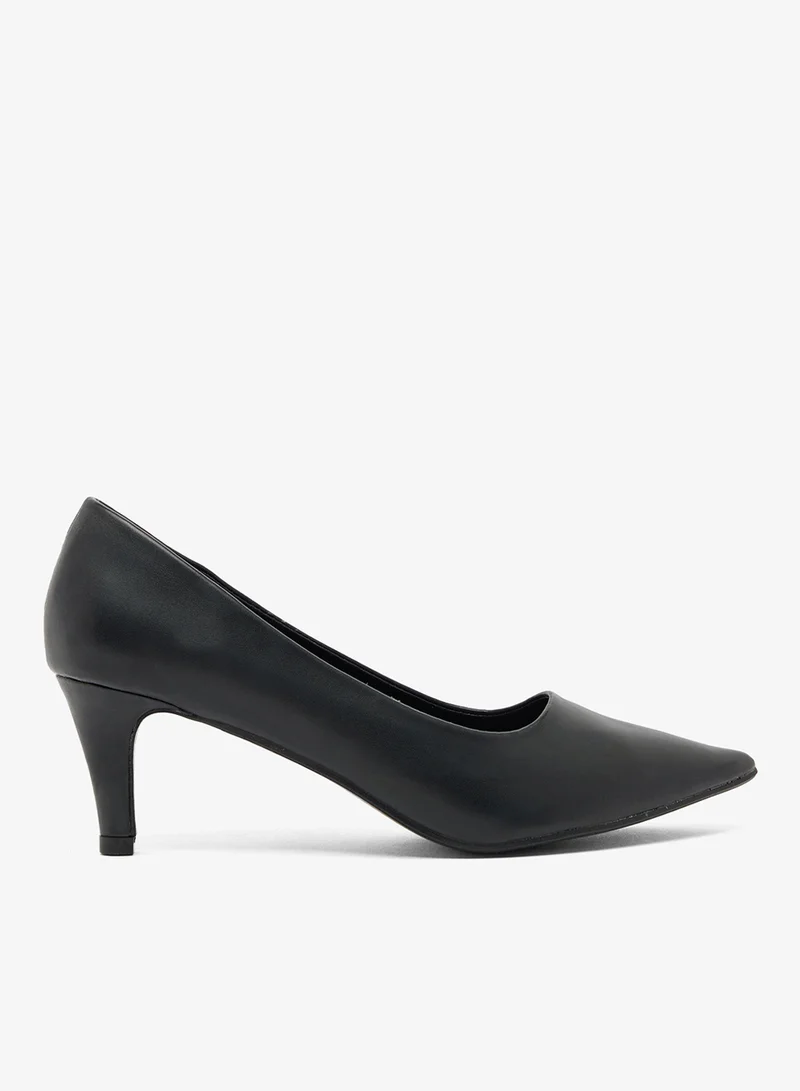 Heeled Pointed Pump