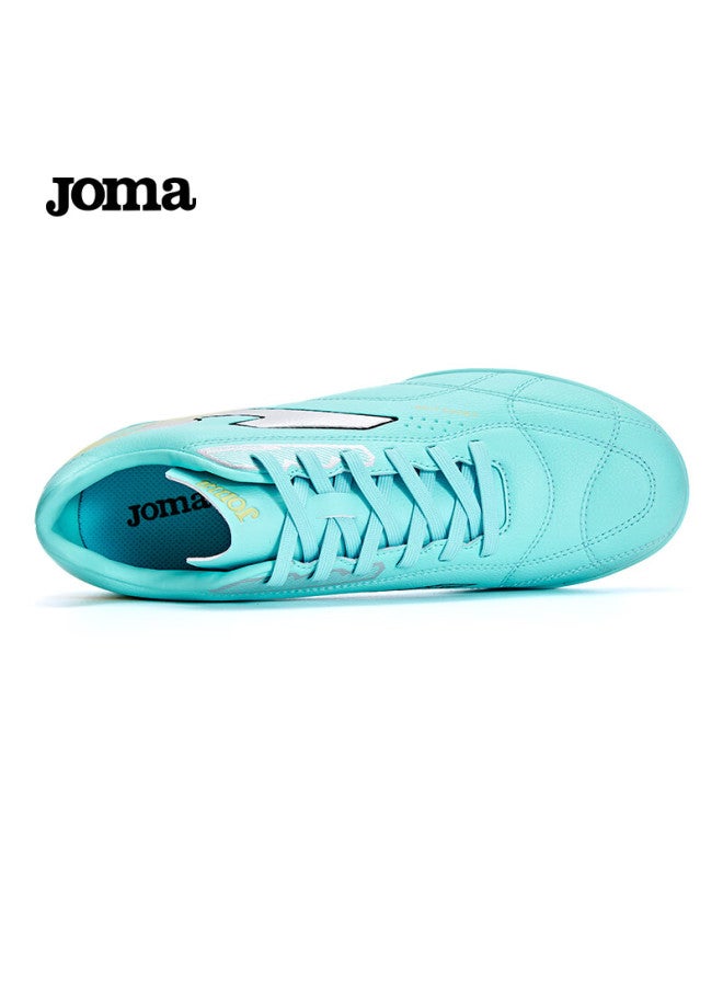 Joma Men's Football Shoes Tf Turf Studs Non-slip Wear-resistant Breathable Professional Match-level Soccer Training Shoes Lake Blue Size 45 - Image 4