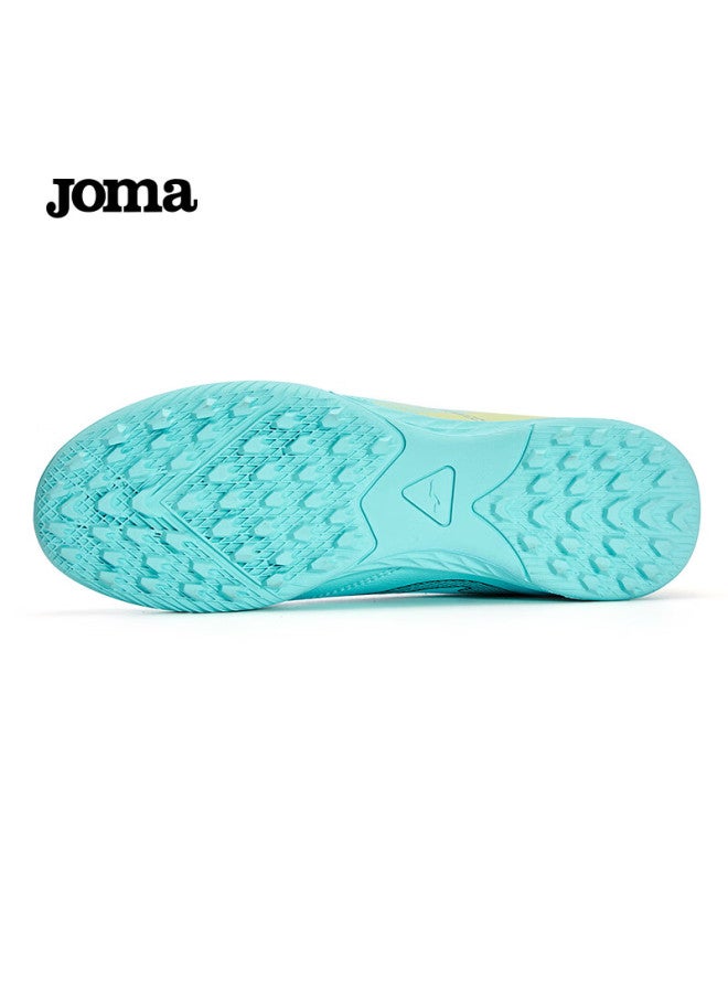Joma Men's Football Shoes Tf Turf Studs Non-slip Wear-resistant Breathable Professional Match-level Soccer Training Shoes Lake Blue Size 45 - Image 5