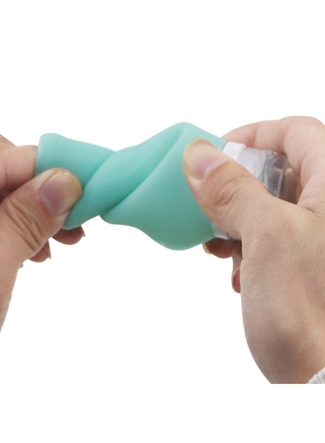 5PCS Travel Bottles for Toiletries Leak Proof Refillable Squeeze Containers 90ml for Shampoo,Conditioner,Lotion,Toiletries as travel storage bottles - Image 4