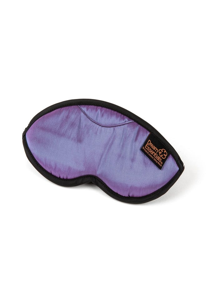 Dream Essentials Dream Essence Aromatherapy Sleep Mask, Handmade in the USA, Comes with Removable Organic French Lavender Sachet Revised 2022 Designs (Lilac - Image 3