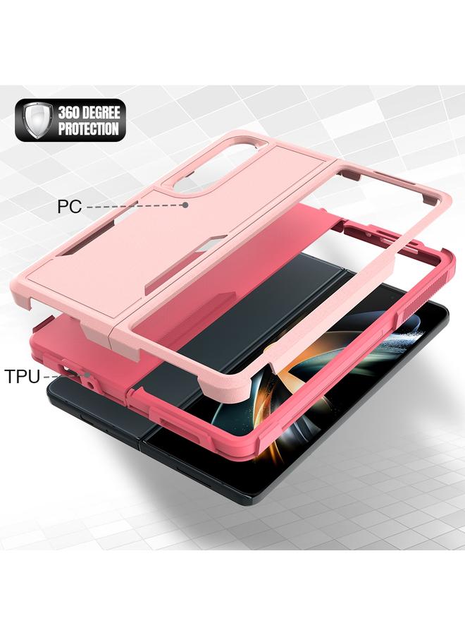 S-TOP Case For Samsung Galaxy Z Fold4 2 in 1 PC + TPU Shockproof Phone Case - Image 4