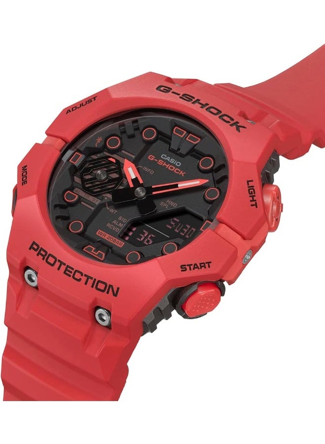 Casio G-Shock Watch - GA-B001-4ADR Black Dial, Red Band - Image 2