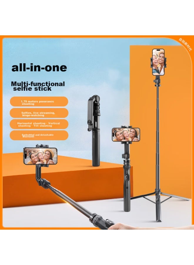 Weifeng Wf-k05 Selfie Stick Tripod, All-in Phone And Camera Shooting Handheld, Multifunctional, Bluetooth, Anti-shake, Gimbal, Travel, Portable, Floor Stand - Image 1