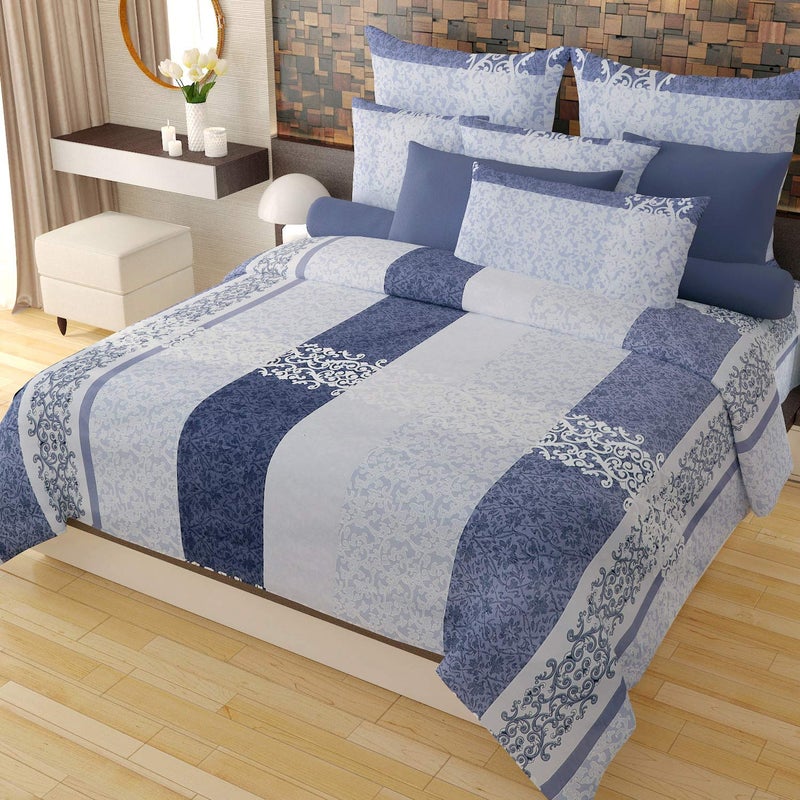 JYOTAKSH Jyotaksh Super Premium Quilt Cover Single Bed with Zipper Blanket Coverrajai CoverComforter CoverDuvet Cover King Size Glace Cotton Warm Stuff King Size Dohars 60x90 Inches Artic6 05  - Image 5