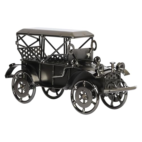 ARTVARKO Vintage Motor Car Showpiece Metal Antique Car Handcrafted Figurine Statue for Home Decor Showpiece Gift 8 Inch, - Image 2