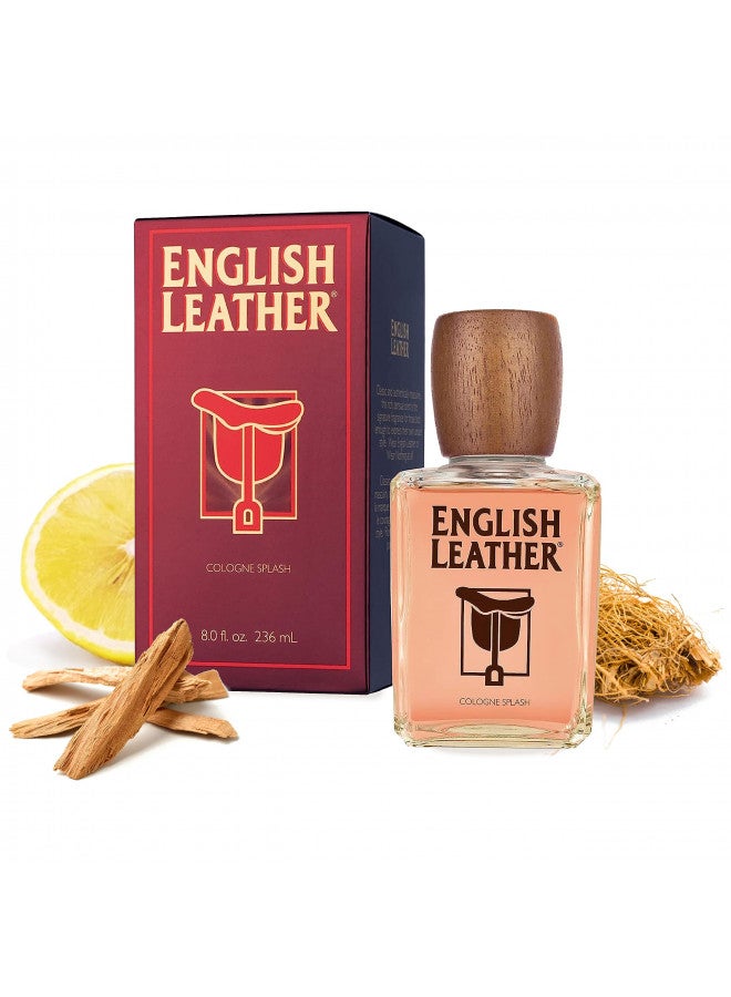 Dana English Leather Cologne for Men 8 Oz - Image 1