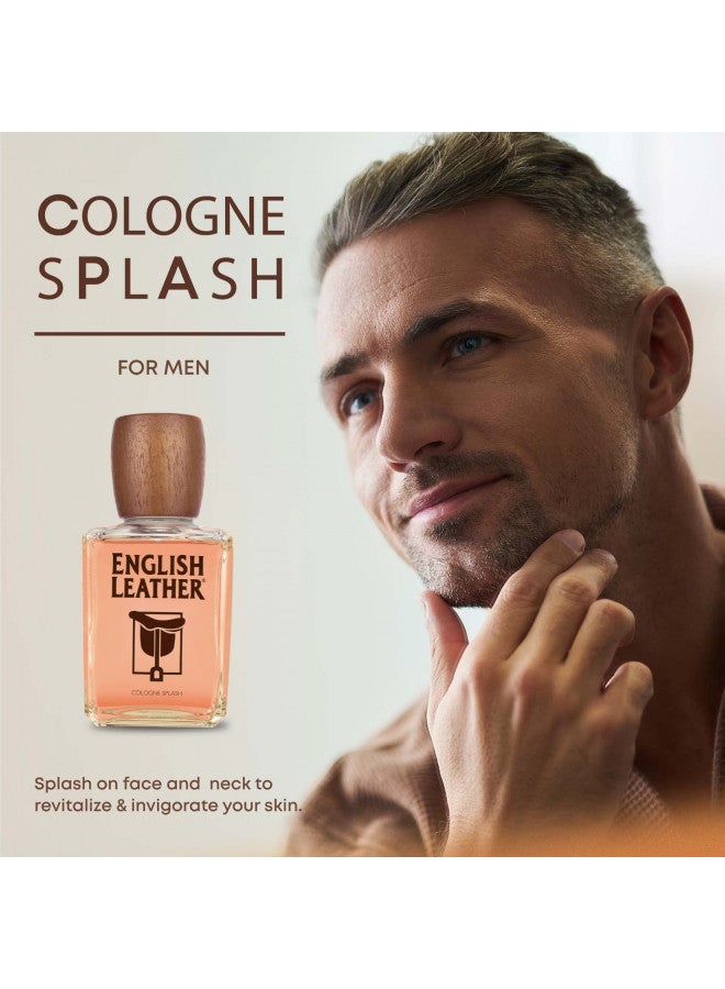 Dana English Leather Cologne for Men 8 Oz - Image 3