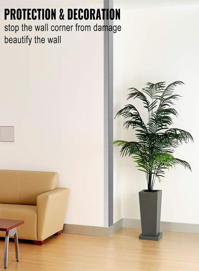 Saifix Wall Corner Guard Stainless Steel L Shape Edge Protector | SS 304 Corner Protector | 90-Degree Angle | Steel Wall Corner Protector | Pack of 4 | 2 * 2 * 48 inch - Image 5