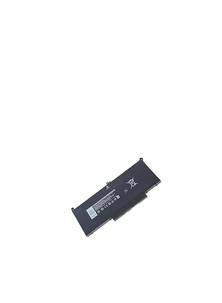 Replace New 60Wh F3YGT 7.6V Battery for Dell Latitude 7280 7290 7380 7390 7480 7490 E7280 E7290 E7380 E7390 E7480 E7490, 7200mAh  - Image 1