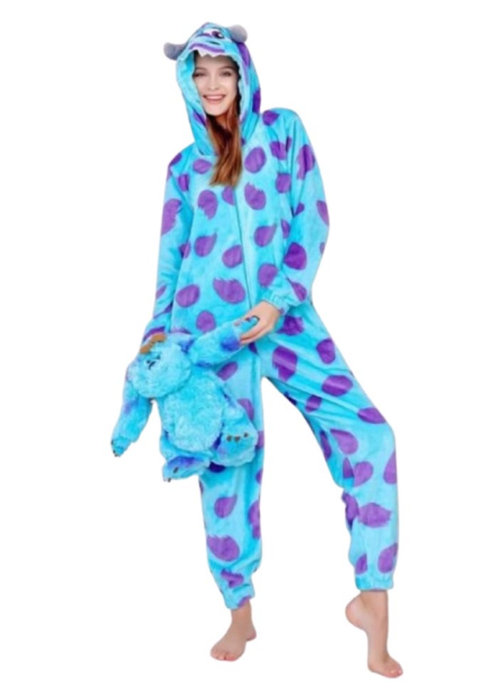 Generic - Women's winter home jumpsuit - Shalabi - Image 1