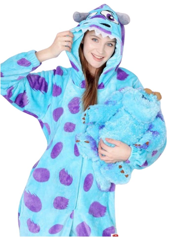 Generic - Women's winter home jumpsuit - Shalabi - Image 1