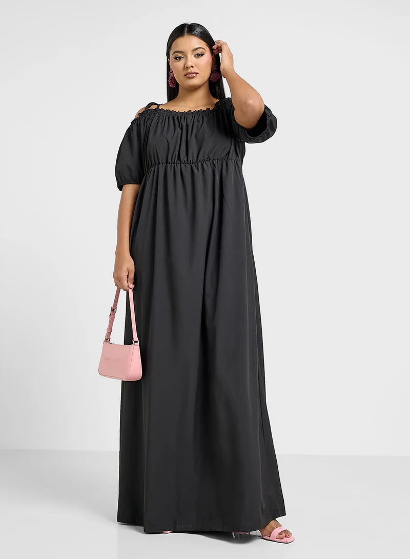 Ella Plus Off Shouldered Dress
