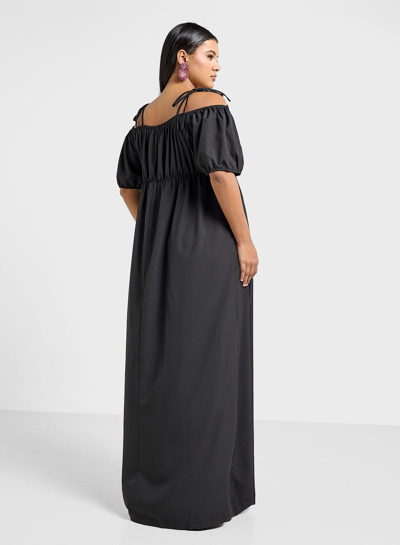 Ella Plus Off Shouldered Dress - Image 2
