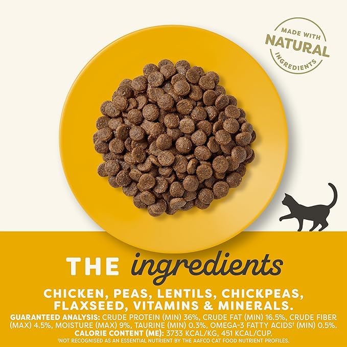 Applaws Complete and Grain Free Dry Cat Food, Adult Chicken, 400g - Image 2