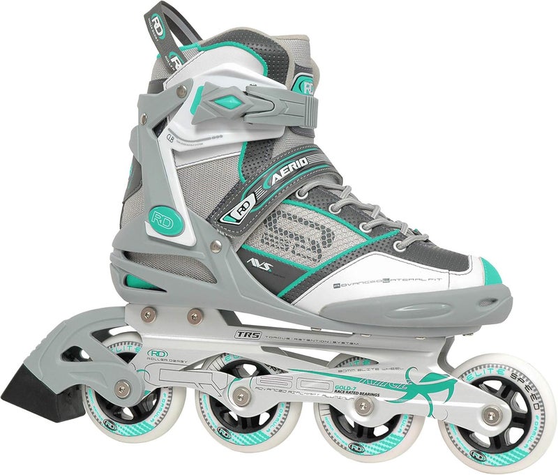 Roller Derby AERIO Q-60 Women's Inline Skates - Mint, Size 6 - Image 1