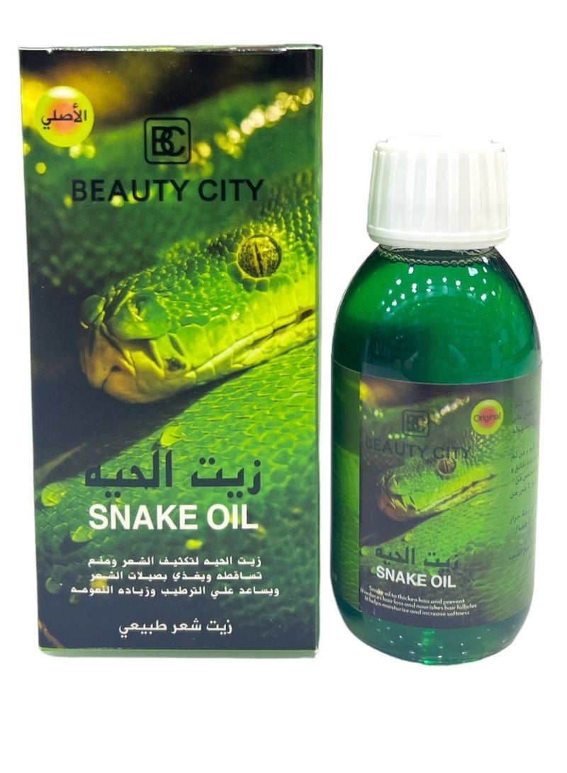 Beauty City Snake Oil for Hair Thickening and Hair Loss Prevention 