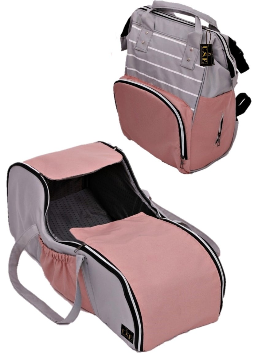 U.S.F Carrycot, Baby Carrier, Stroller + Hospital Release Mother and Baby Care Bag Set of 2  - Image 1