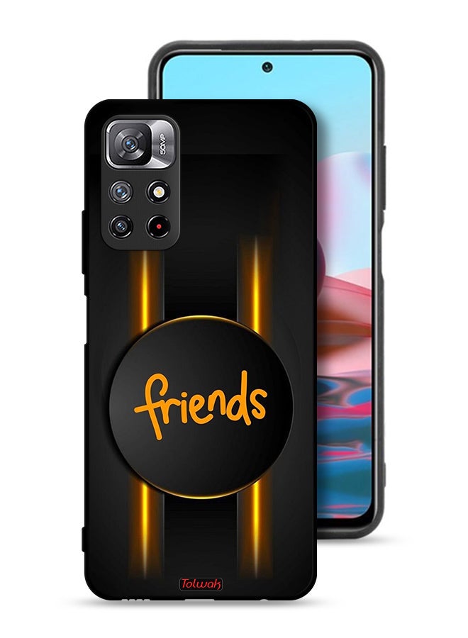Tolwak Xiaomi Redmi Note 11S Protective Case Cover Friends - Image 1