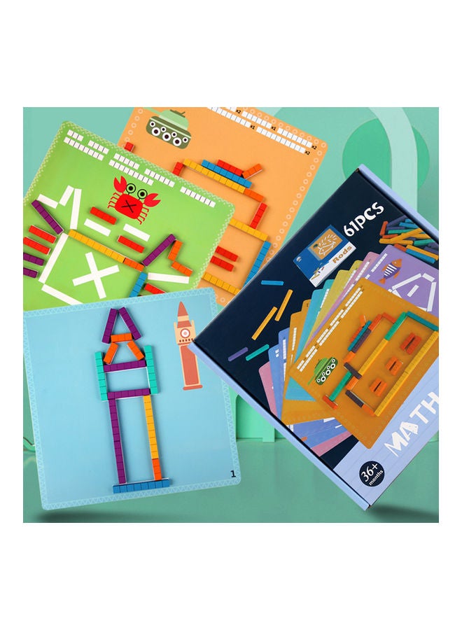 Attention Catching Smooth Edge IQ Training Pattern Pairing Toy - Image 4