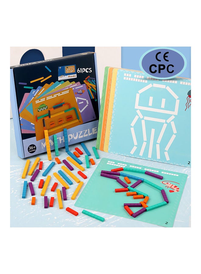 Attention Catching Smooth Edge IQ Training Pattern Pairing Toy - Image 2