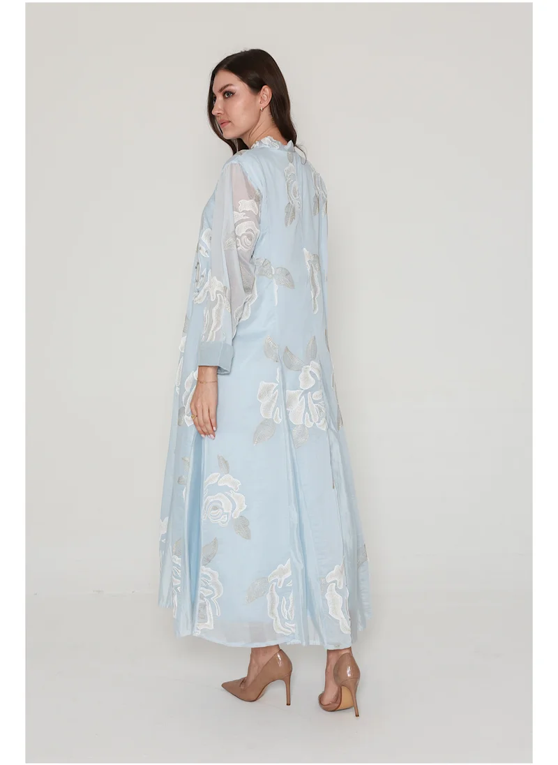 IKKXA Flowy Flower Pattern Dress