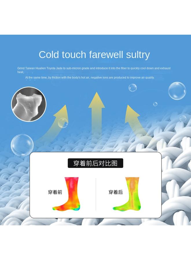 Bluejw Pressure Sun Protection Over-the-Knee Socks Women's Summer Thin White Mid-calf Socks Japanese-style JK Socks Black Long Stockings  - Image 5
